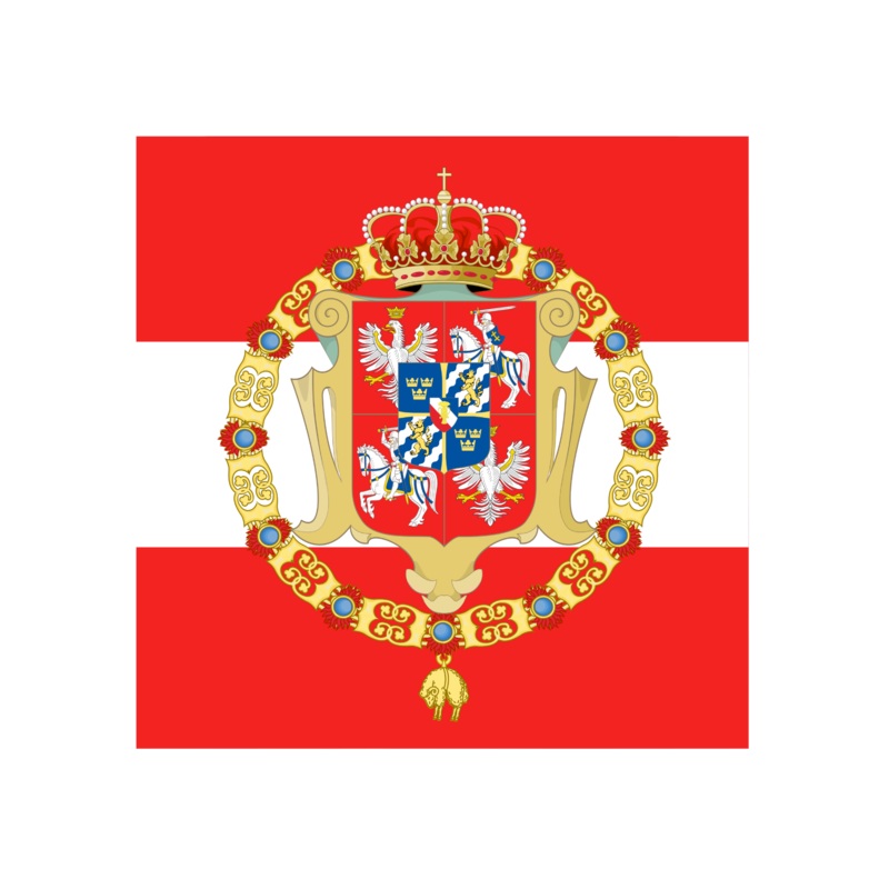 Acrylic Napoleonic Flag of Poland Token (x10)