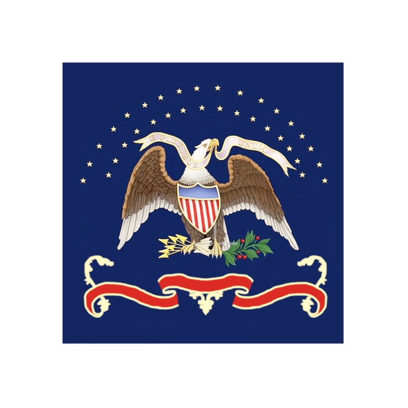 Acrylic Napoleonic Flag of the United States Token (x10)