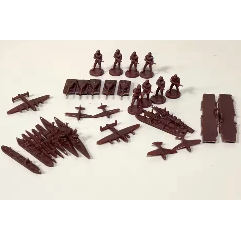 Axis & Allies 1941 Complete Russian Army (32 Pieces in Total)