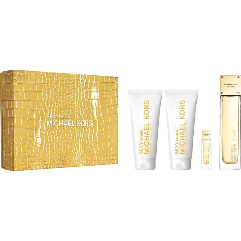 Sexy Amber 100ml edp 4pc Set