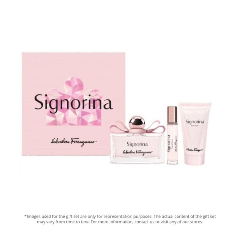 Signorina 100ml edp 3 pc Set