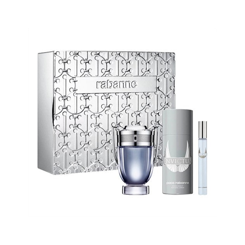 Invictus 100ml edt 3pc Set