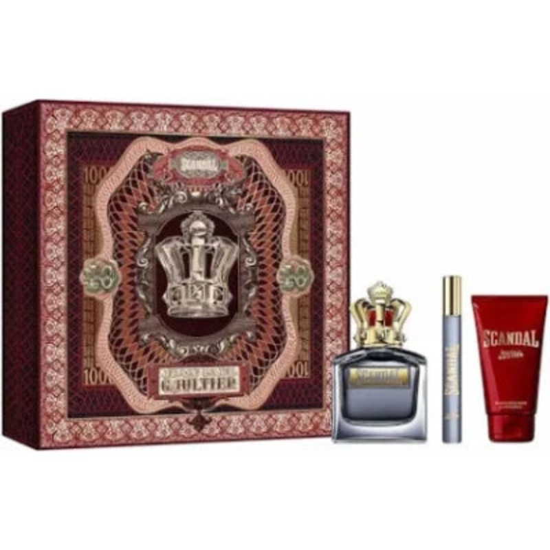 Scandal Him 100ml edt 3pc Set