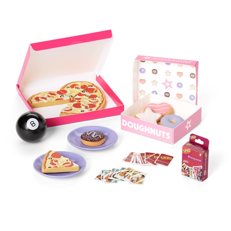 Snack & Snooze Sleepover Set for Dolls