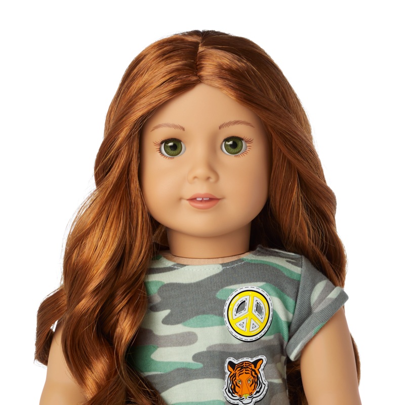 Truly Me 18-inch Doll #103 with wavy red hair