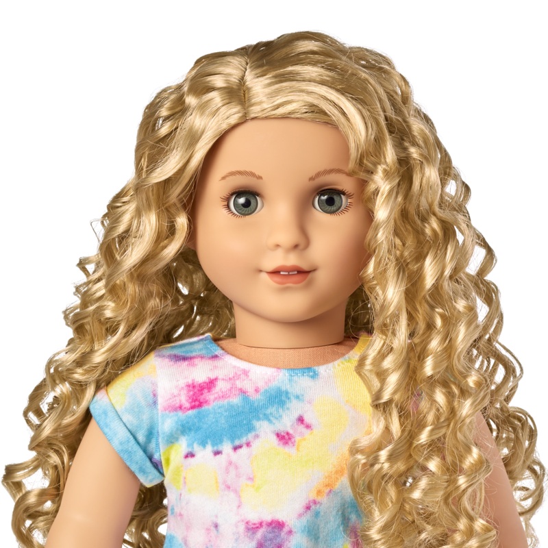 Truly Me 18-inch Doll #115 with curly blonde hair