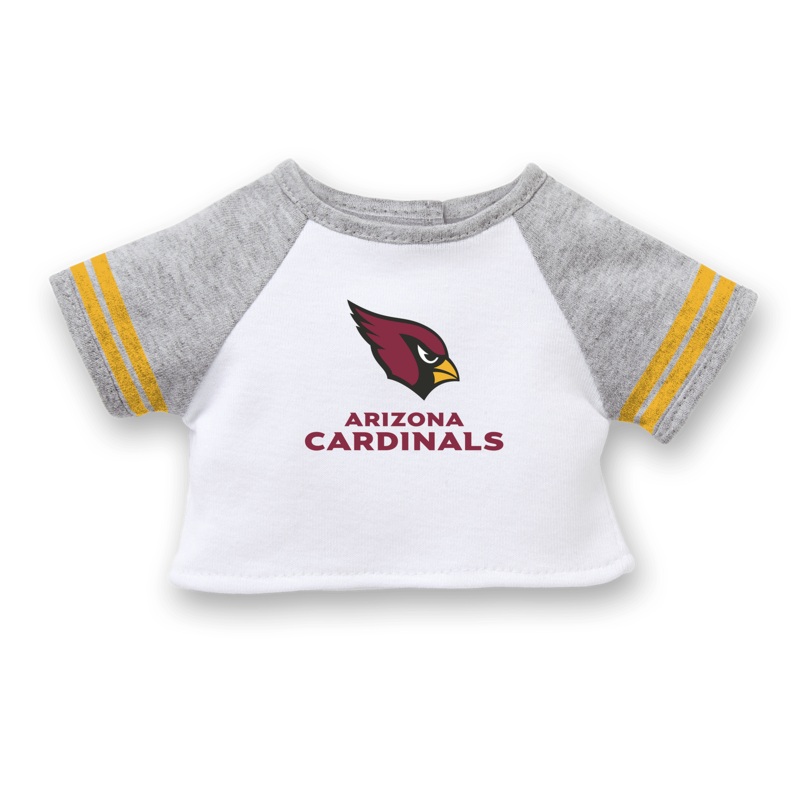 American Girl x NFL Arizona Cardinals Fan Tee for 18-inch Dolls