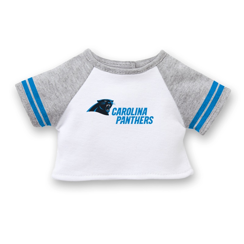 American Girl x NFL Carolina Panthers Fan Tee for 18-inch Dolls