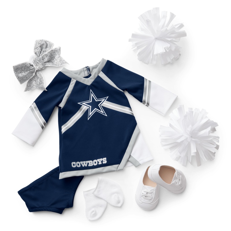 American Girl x NFL Dallas Cowboys Cheer Uniform for 18-inch Dolls