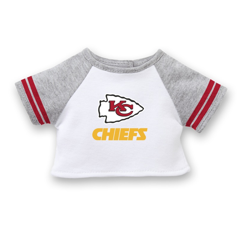 American Girl x NFL Kansas City Chiefs Fan Tee for 18-inch Dolls