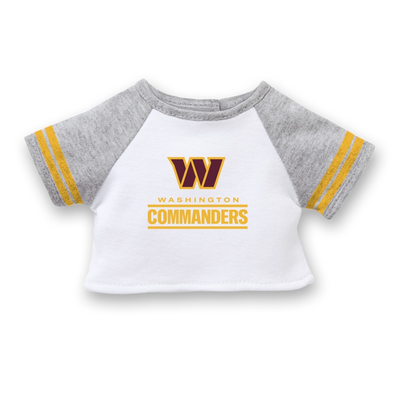 American Girl x NFL Washington Commanders Fan Tee for 18-inch Dolls