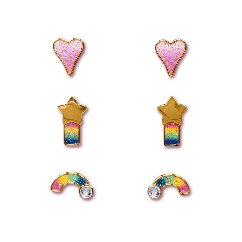 American Girl x Stephanie Gottlieb Golden Glow Earring Set for 18-inch Dolls