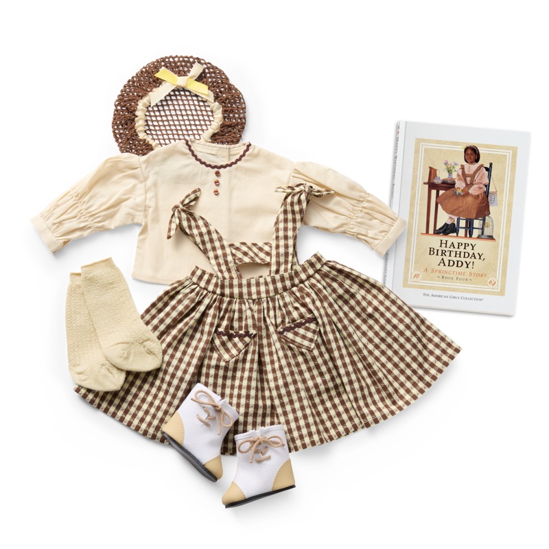 Addys Birthday Outfit for 18-inch Dolls & Book (Historical Characters)