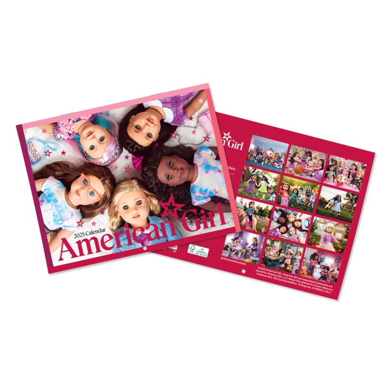 American Girl 2025 Wall Calendar