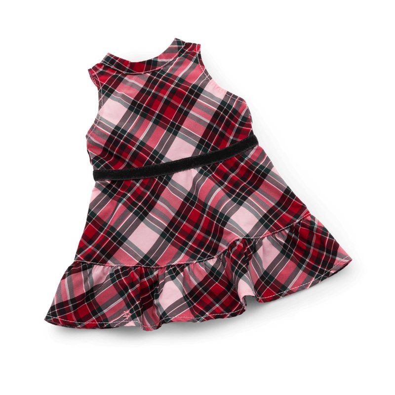 American Girl x Janie and Jack Holiday Plaid Dress for 18-inch Dolls