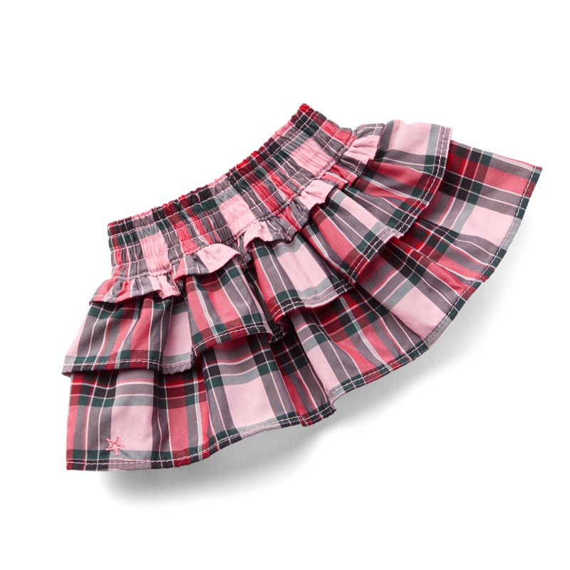 American Girl x Janie and Jack Holiday Plaid Skirt for 18-inch Dolls