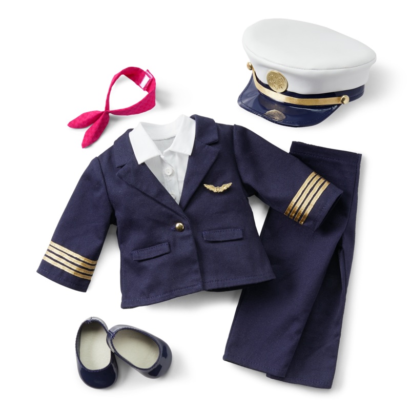 American Girl Air Lines Pilot Uniform for 18-inch Dolls