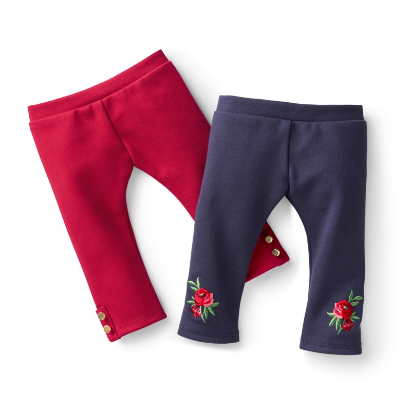 American Girl x Janie and Jack Cozy Rose Leggings for 18-inch Dolls