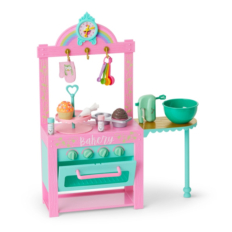 Birthday Cupcake Kitchen for WellieWishers Dolls