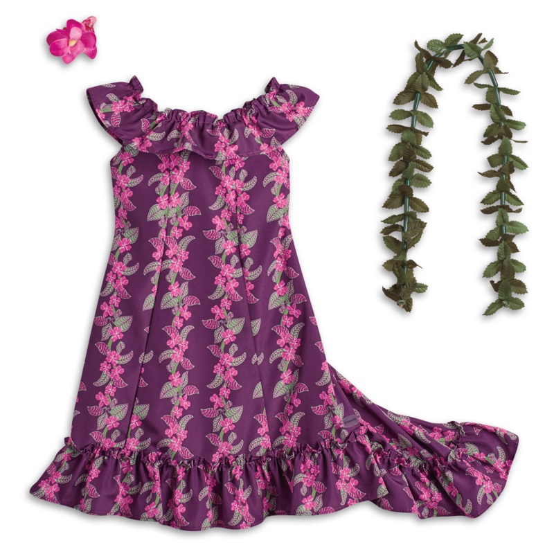 Nanea’s Holoku Dress for 18-inch Dolls