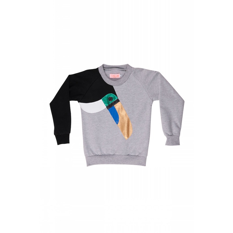 WAUW CAPOW By Bangbang Tucan Sweatshirt fleece