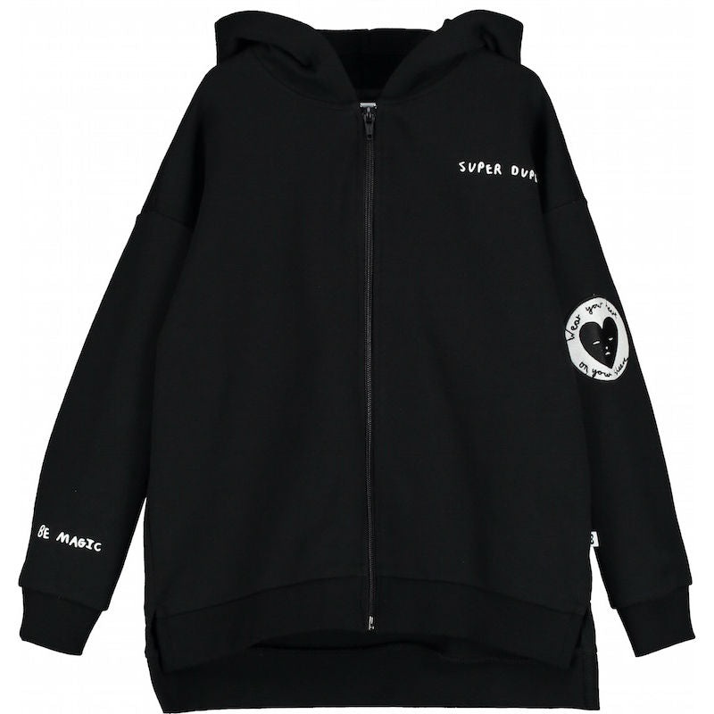 Beau Loves Zip Square Hoodie Super Duper