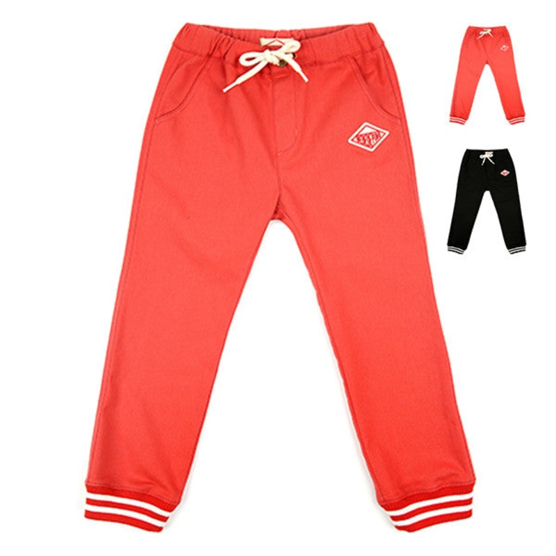 Bebedepino Stripe rib jogger pants