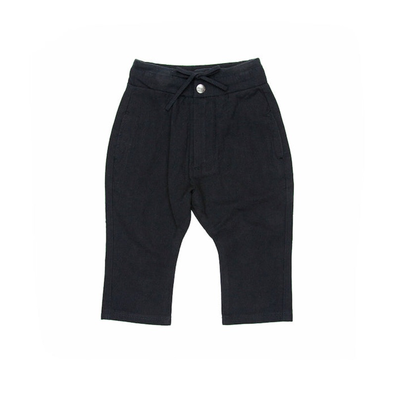 Sudo Mini Colby Linen Pants – Raven