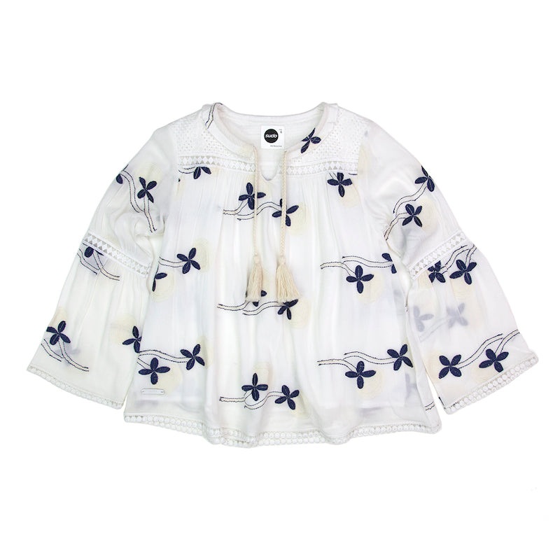 Sudo Wild Gypsy Embroided Blouse