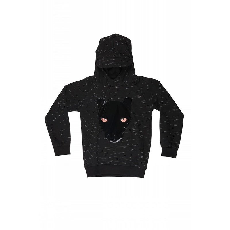 WAUW CAPOW By Bangbang Black Sweatshirt fleece
