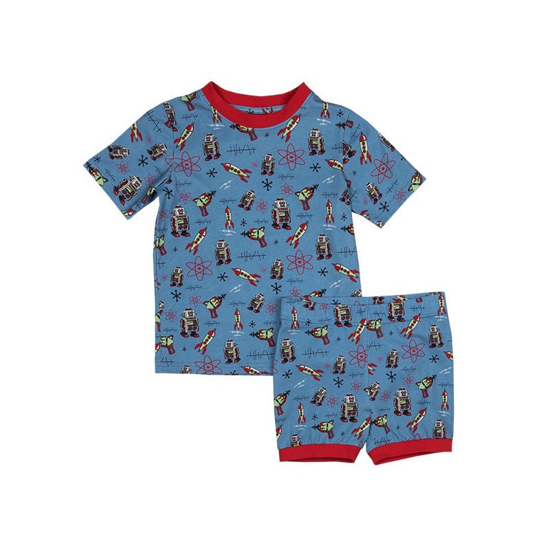 Rock Your Kid Futuristic SS PJ Set