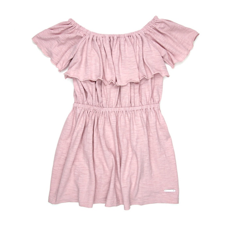 Sudo Lily Rose Ruffle Dress – Blush