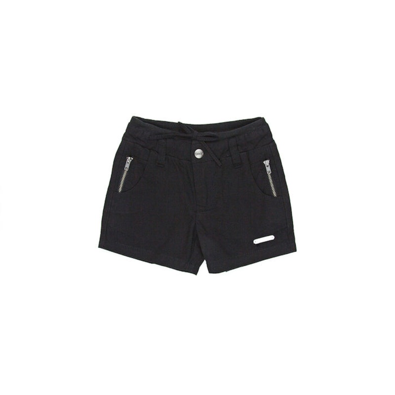 Sudo Mini Oscar Linen Shorts – Raven
