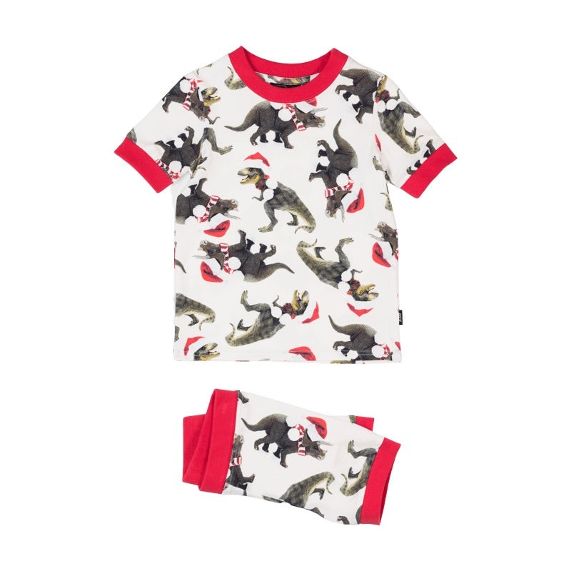 Rock Your Kid T-Rexmas PJ Set