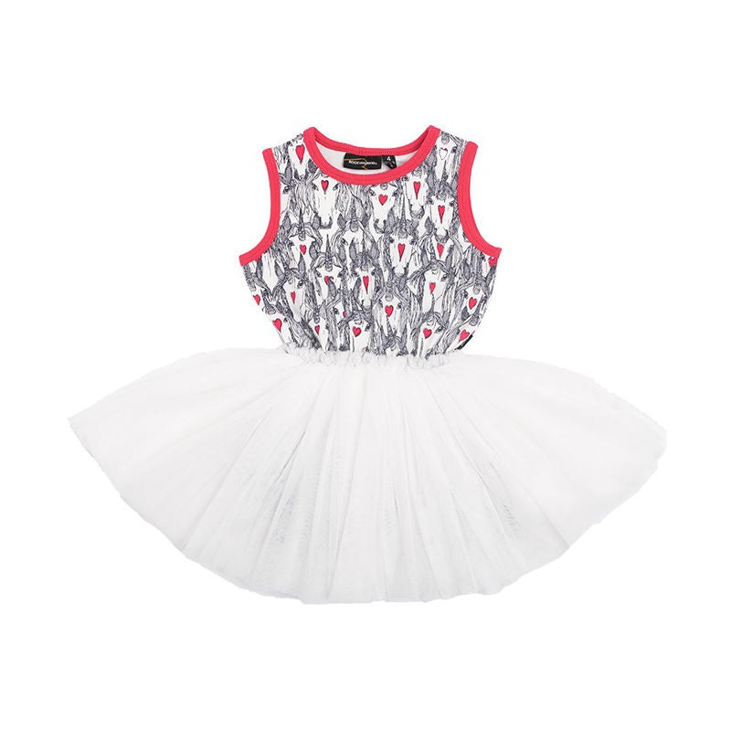 Rock Your Kid Unicorn Love Singlet Circus Dress