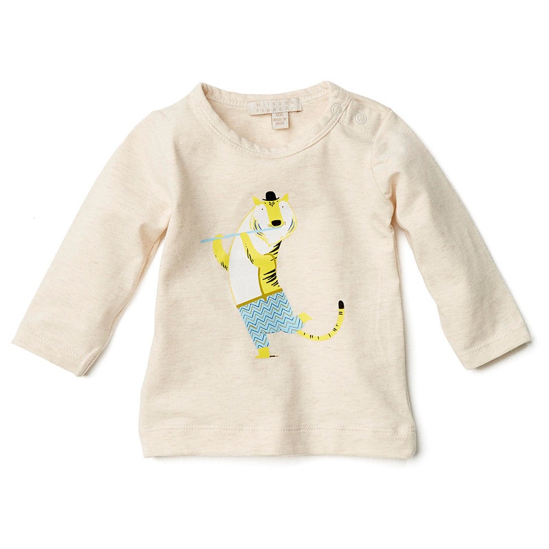 Wilson & Frenchy Oatmeal Mr Tiger Top