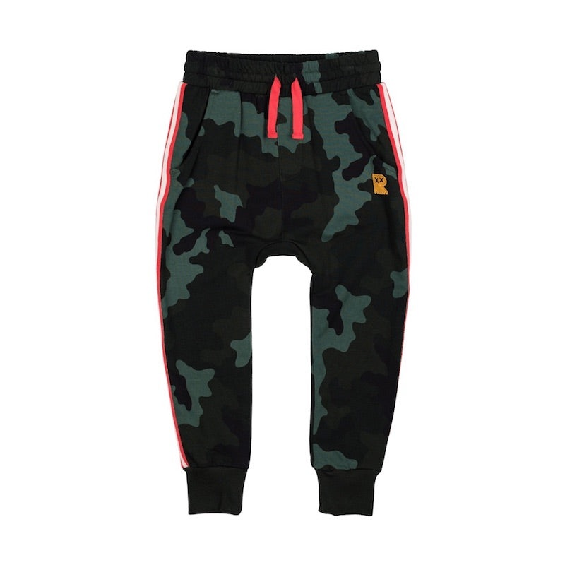 Rock Your Kid Khaki Peace Brother Track Pants