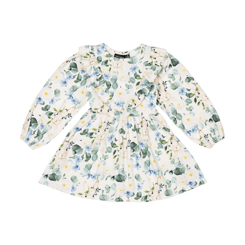 Rock Your Kid Pretty Bunny LS Dress