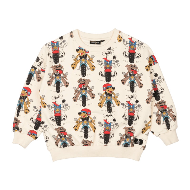 Rock Your Kid Pups On Bikes Sweatshirt