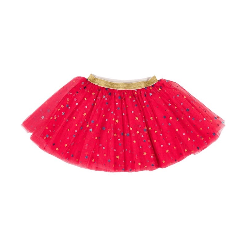 Rock Your Kid Red Star Seeker Skirt is