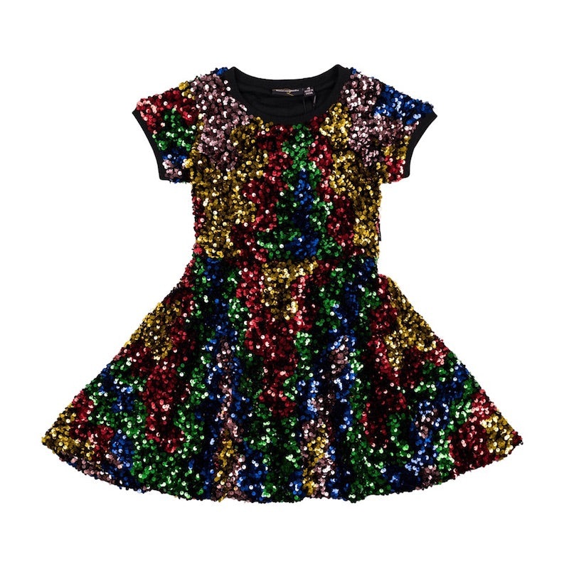 Rock Your Kid Rio Sequin Waisted Dress