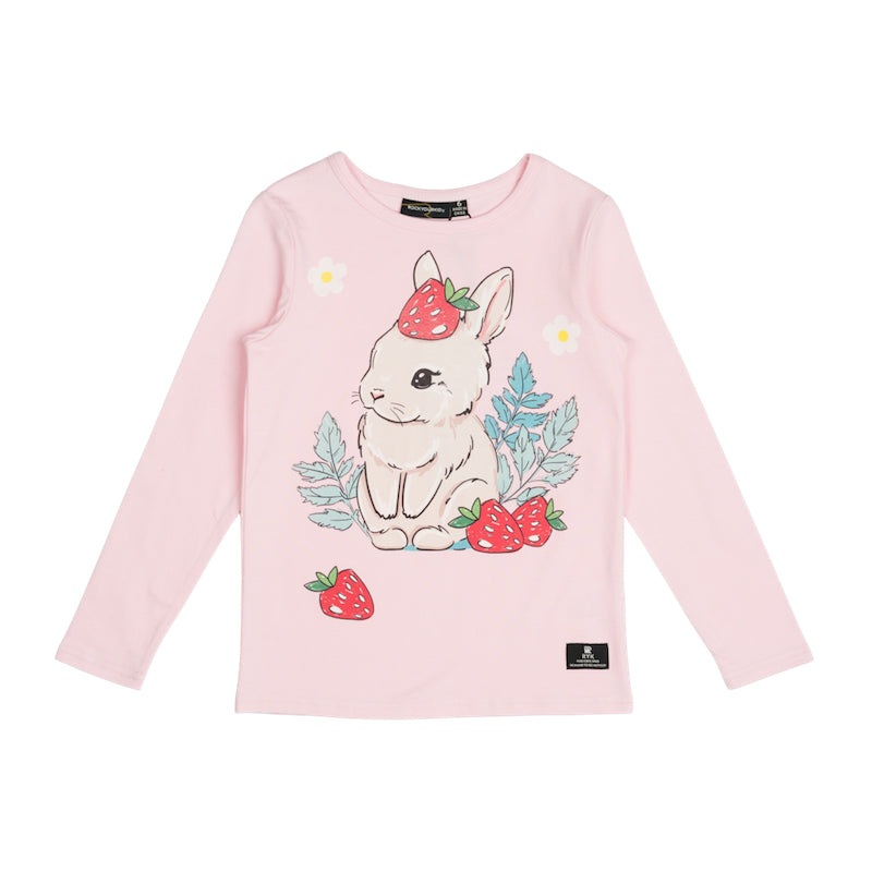 Rock Your Kid Strawbunny Long Sleeve T-Shirt