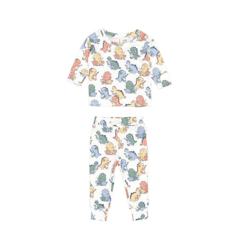 Huxbaby Dino Band PJ Set