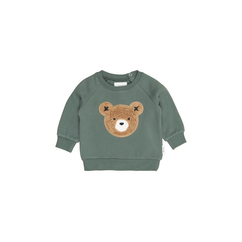Huxbaby Light Spruce Furry Huxbear sweatshirt – Fleece