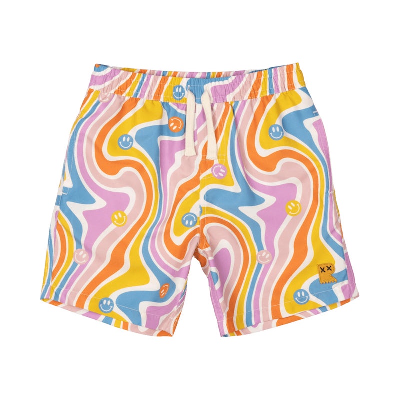 Rock Your Kid Feeling Groovy Boardshorts