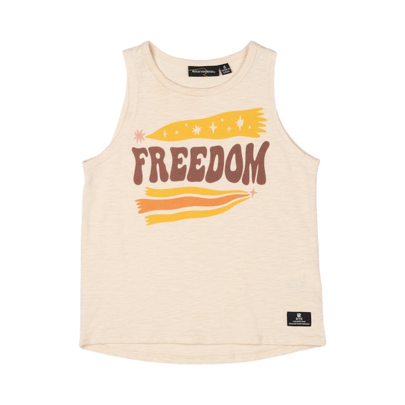Rock Your Kid Freedom Singlet