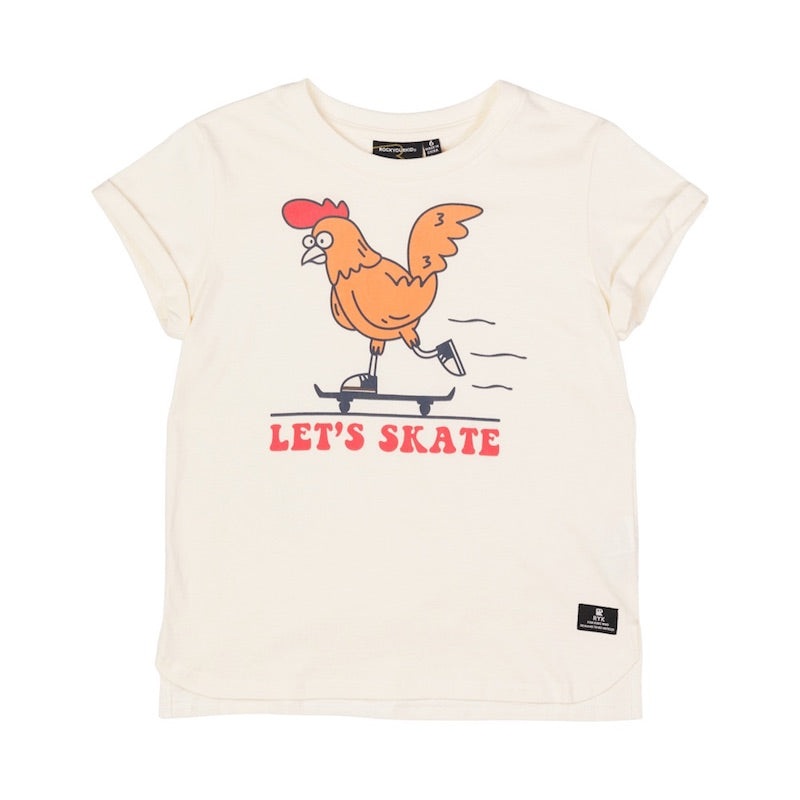 Rock Your Kid Let’s Skate SS T-shirt Boxy Fit