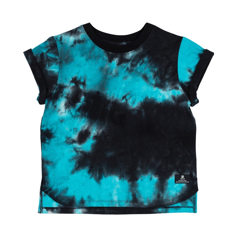 Rock Your Kid Marble Tie Dye SS T-Shirt Boxy Fit
