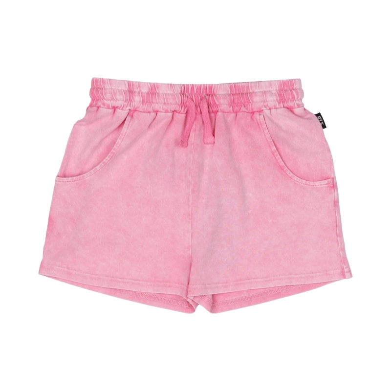 Rock Your Kid Pink Grunge Shorts