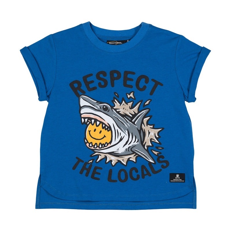 Rock Your Kid Respect The Locals SS T-shirt Boxy Fit